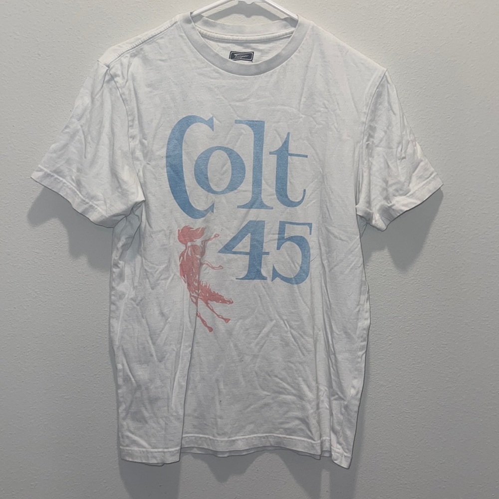 Colt 45 T-shirt. Brand- Tailgate. Size (XS